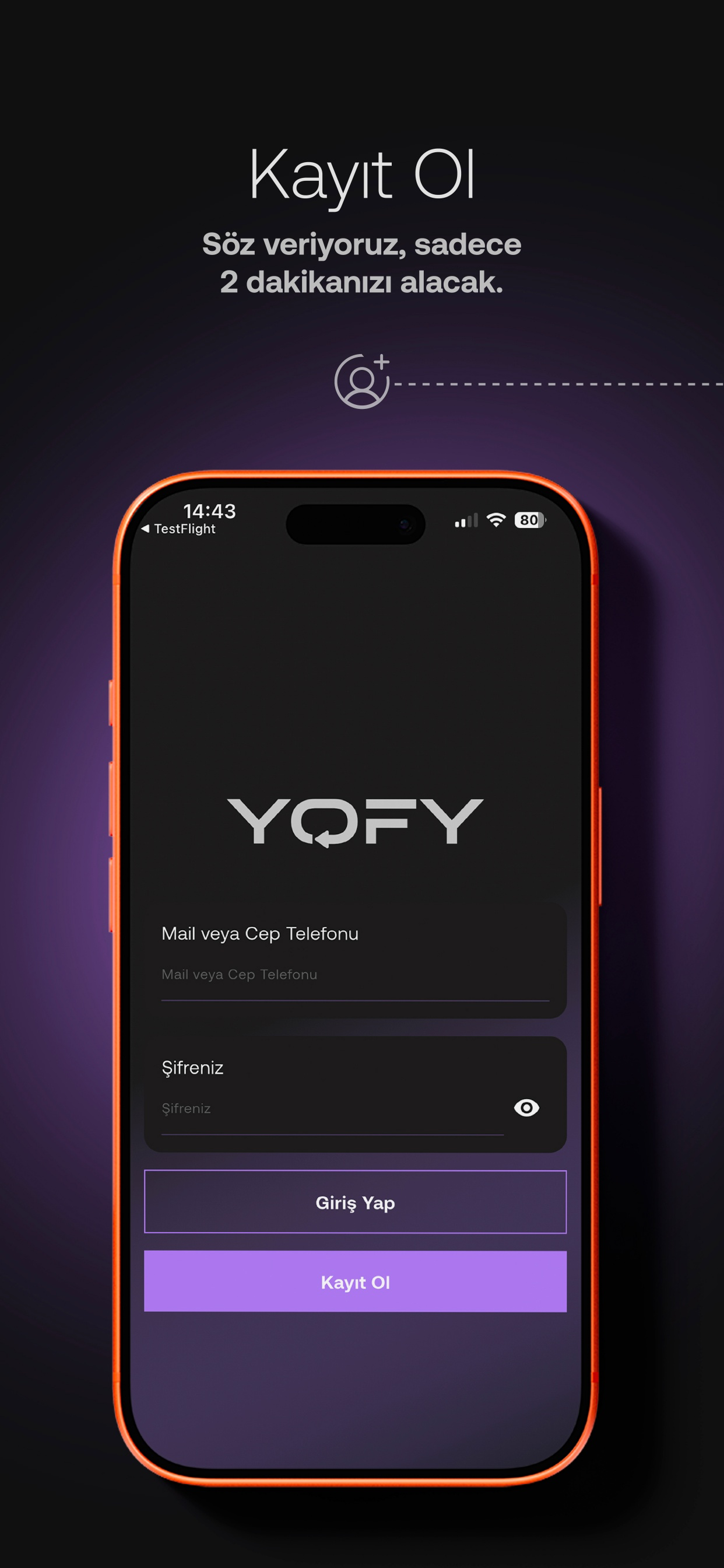 Yofy — meal plan generation screen with personalized suggestions