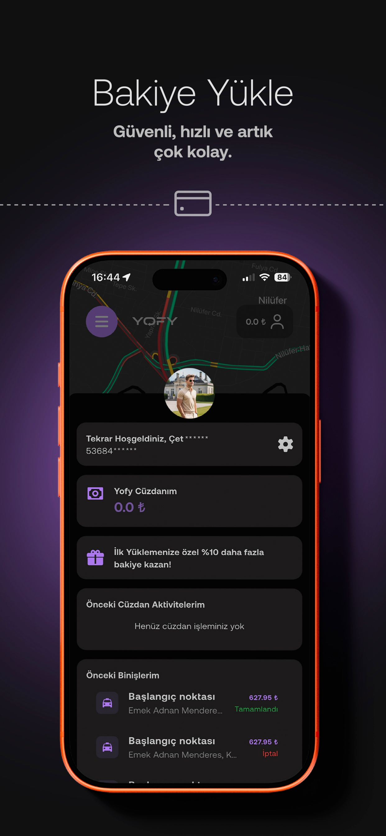 Yofy — onboarding flow with dietary preference selection