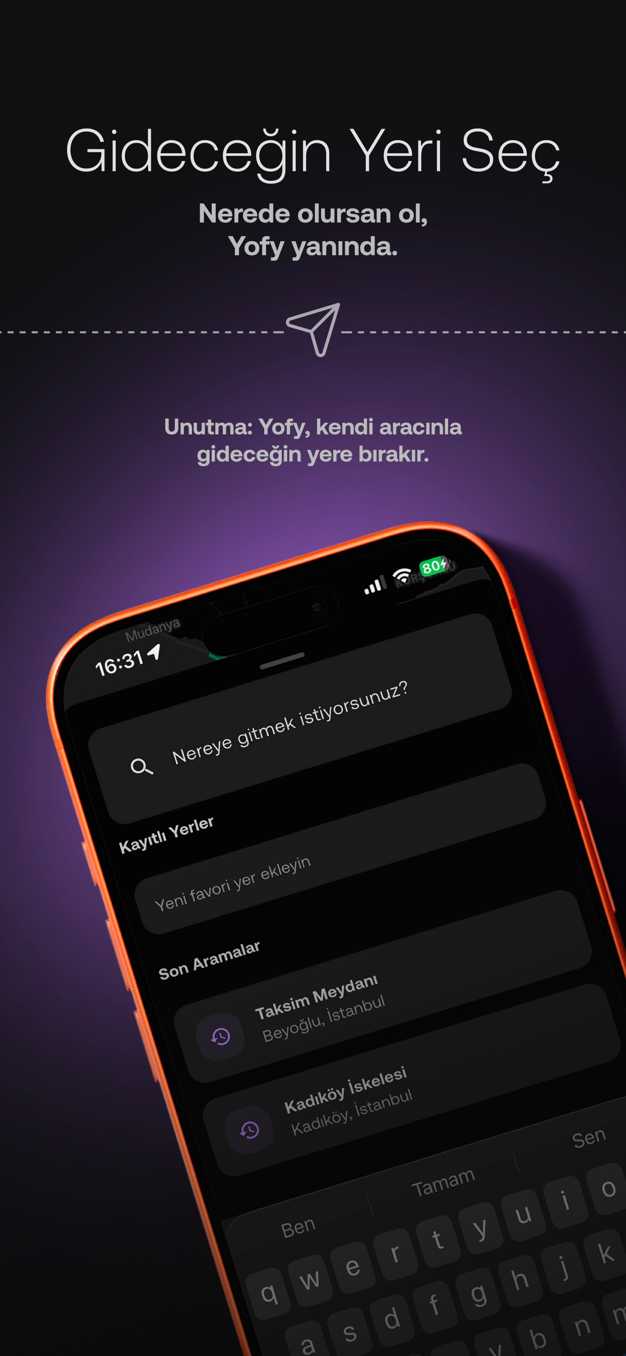Yofy — main dashboard showing daily nutritional progress
