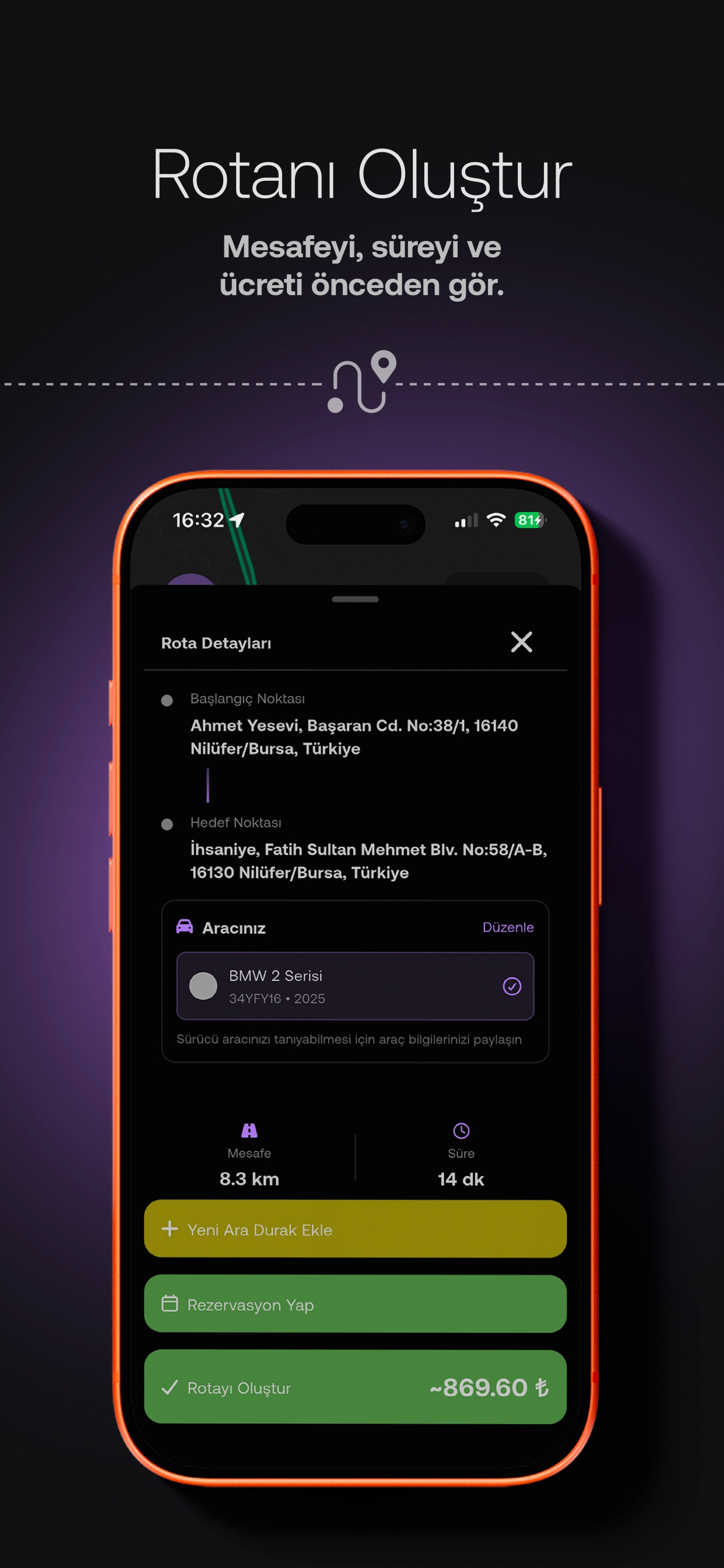 Yofy — camera scanning interface with real-time food overlay